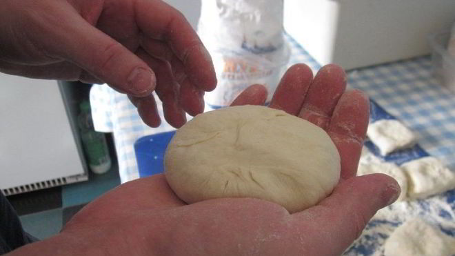 Рецепт Теста для беляшей в хлебопечке Мулинекс