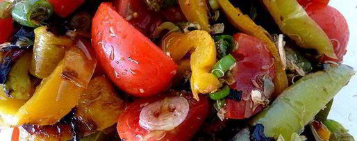 Шаг 3: брускетты с жареным перцем