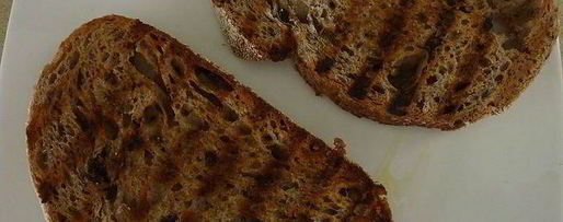 Шаг 4: брускетты с жареным перцем