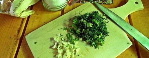 Шаг 6: брускетты-гриля с запеченным перцем