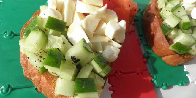 Рецепт брускетты кусочек италии