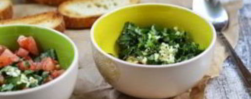 Шаг 3: брускетты с баклажанами и помидорами