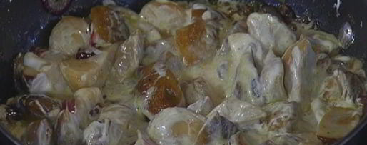 Шаг 7: брускетты с белыми грибами, чили и розмарином