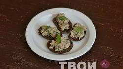 Рецепт Брускетты с фасолью