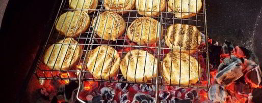 Шаг 12: брускетты с кабачками-гриль