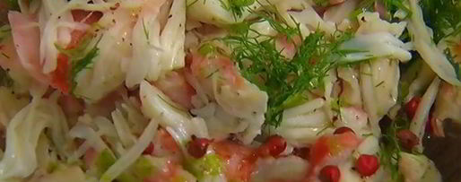 Шаг 5: брускетты с крабами