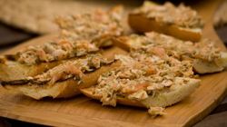 Рецепт Брускетты с семгой