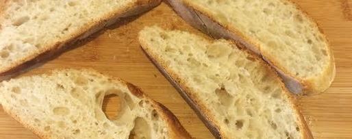 Шаг 3: брускетты с сулугуни