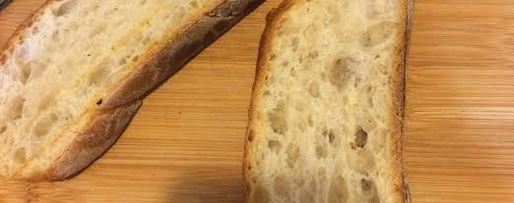 Шаг 4: брускетты с сулугуни