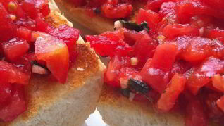 Рецепт Брускетты с томатами