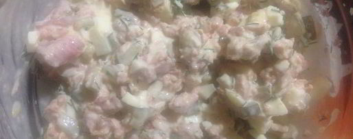 Шаг 1: брускетты с тунцом