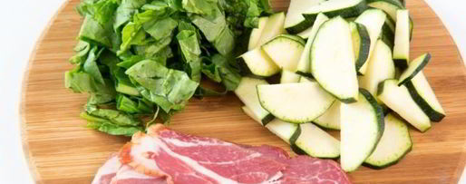 Шаг 3: брускетты с ветчиной