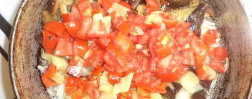 Шаг 2: брускетты с запеченными овощами