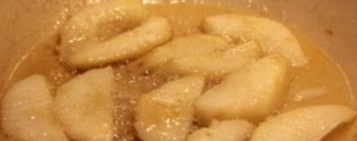 Шаг 1: брускетт с грушей и сыром