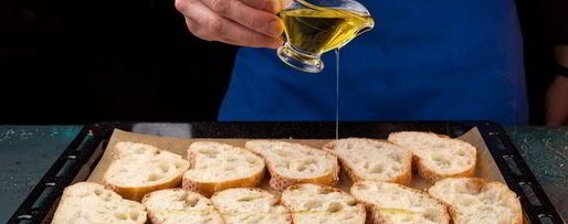 Шаг 2: итальянской брускетты с прошутто