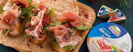 Шаг 6: итальянской брускетты с прошутто