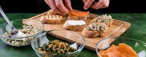 Шаг 13: трио из брускетт