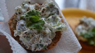 Рецепт Творожной брускетты