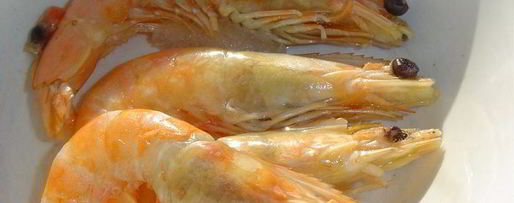 Шаг 4: зеленой брускетты с креветками