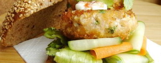 Шаг 2: азиатских рыбных бургеров