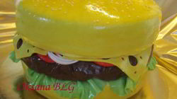 Рецепт Бисквитного торта Гамбургер