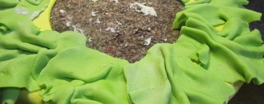 Шаг 37: бисквитного торта гамбургер