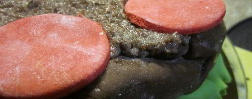 Шаг 40: бисквитного торта гамбургер