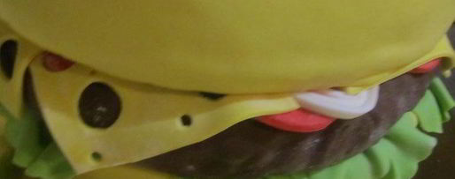 Шаг 43: бисквитного торта гамбургер