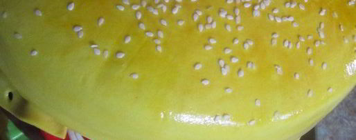 Шаг 46: бисквитного торта гамбургер