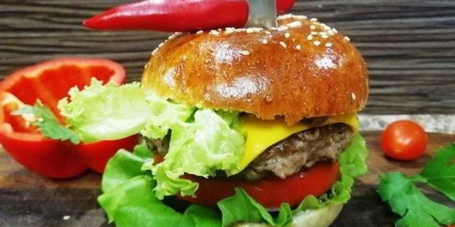 Рецепт брутального бургера с говядиной