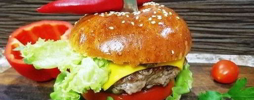 Шаг 10: брутального бургера с говядиной