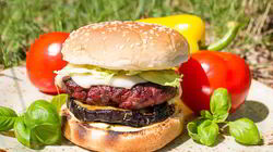 Рецепт Бургера-гриля с сочным баклажаном