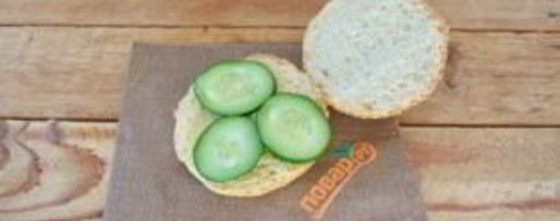 Шаг 5: бургера овощные прятки