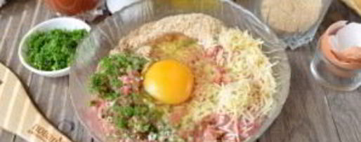 Шаг 2: бургера с фрикадельками