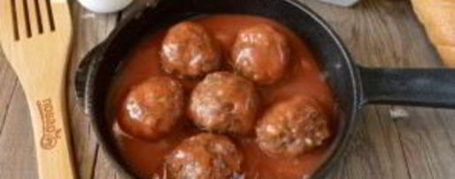 Шаг 5: бургера с фрикадельками