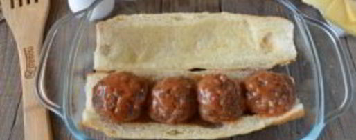 Шаг 6: бургера с фрикадельками