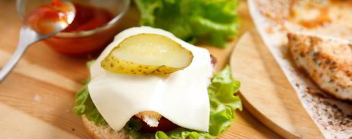 Шаг 6: бургера с куриной грудкой