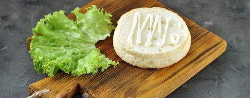 Шаг 5: бургера с портобелло и голубым сыром