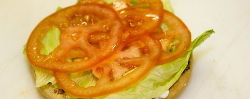 Шаг 10: бургера с семгой