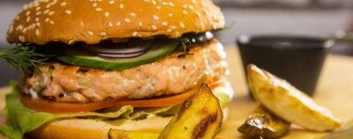 Шаг 13: бургера с семгой