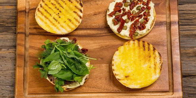 Рецепт бургера три сыра