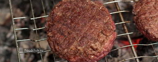 Шаг 4: бургеров на гриле