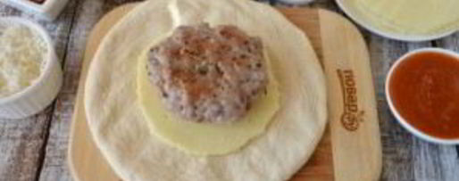 Шаг 3: бургеров в стиле пиццы