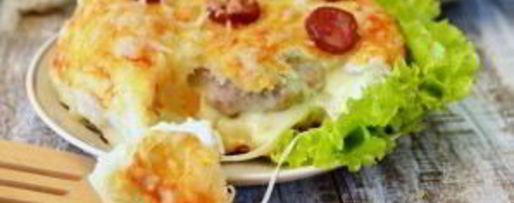 Шаг 8: бургеров в стиле пиццы