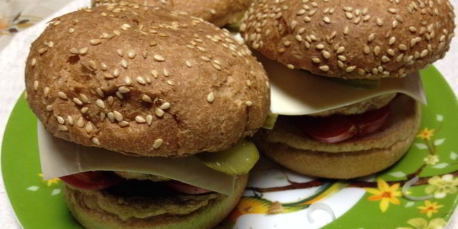 Рецепт чикенбургера по-домашнему