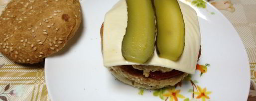 Шаг 10: чикенбургера по-домашнему