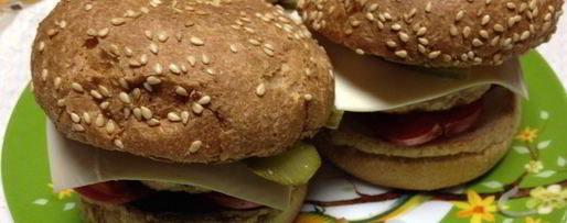 Шаг 12: чикенбургера по-домашнему