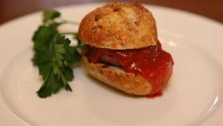 Рецепт Детских гамбургеров с домашним кетчупом