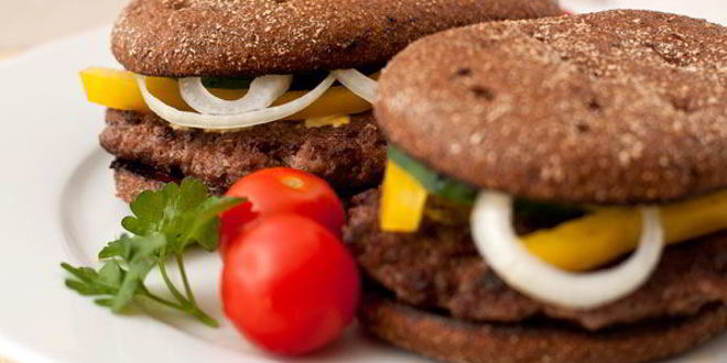 Рецепт домашнего гамбургера с ржаным хлебом