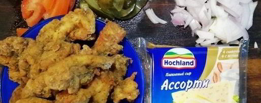 Шаг 15: фуршетных мини-бургеров с курицей фри